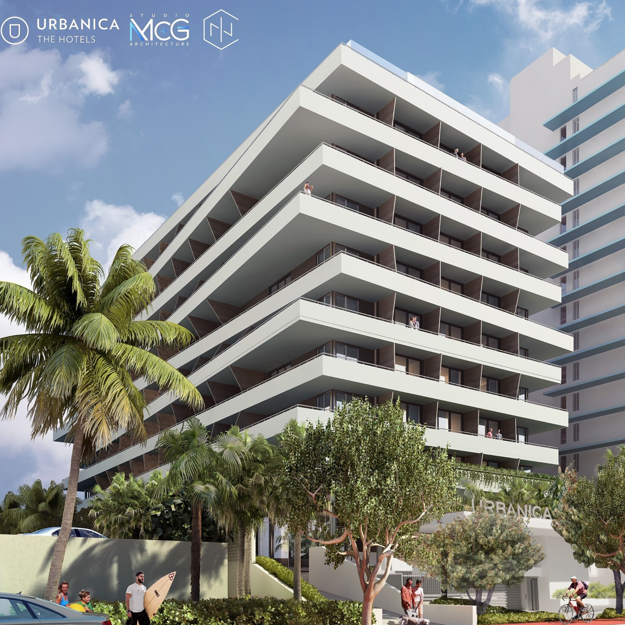Luxury High-Rise Tower 100 Diplomat New Construction designed by YH Consulting Engineering